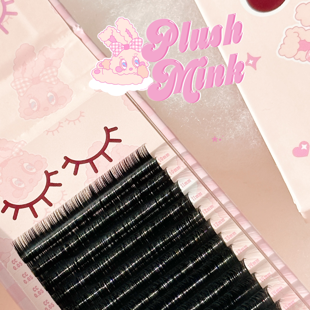 0.03 PLUSH MINK lash trays (PLUSH +FLUFF) π°