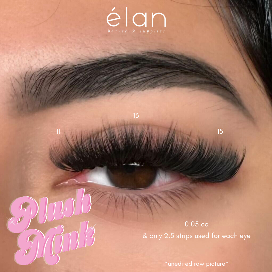 0.05 PLUSH MINK lash trays (PLUSH +FLUFF) π°