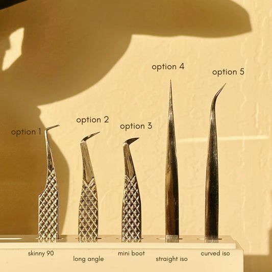 PRIVATE LABEL lash tweezers (SAMPLE)