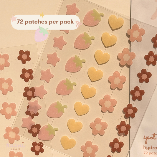 rumi hydrocolloid spot patches (72 ct)