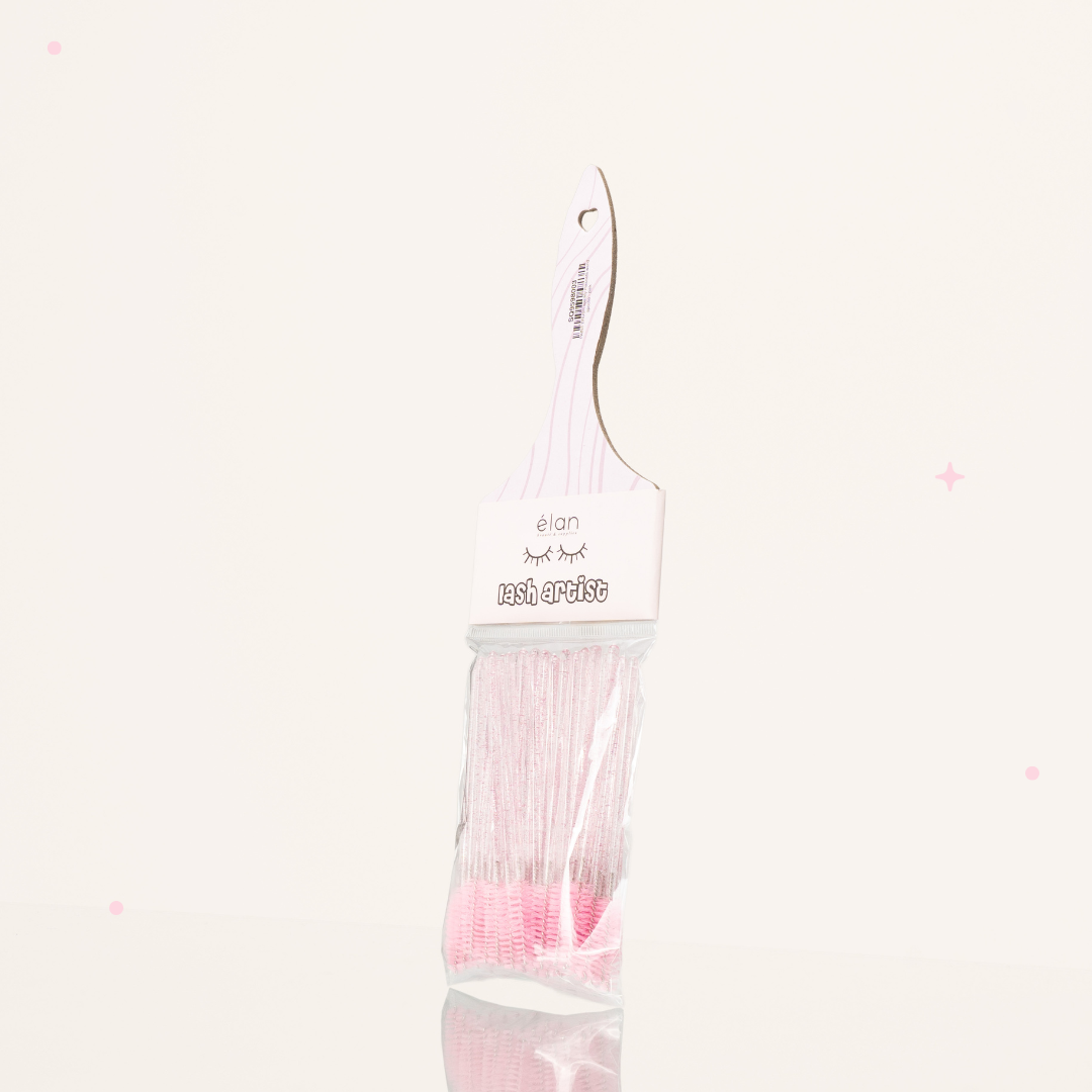 PAINT BRUSH sparkly mascara wand spoolie