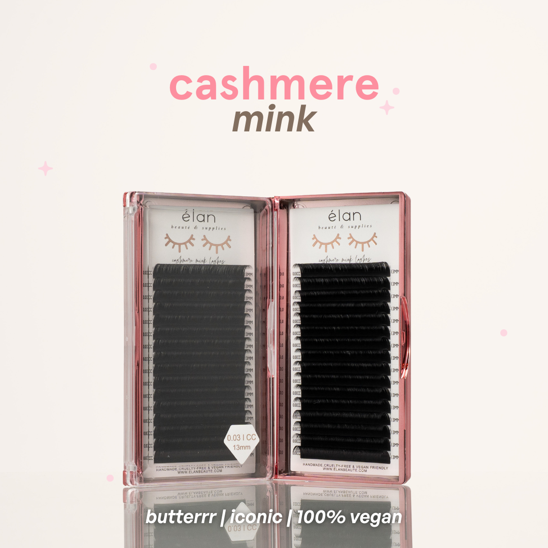 0.03 CASHMERE MINK lash trays 💫