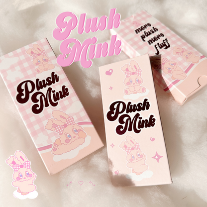 0.05 PLUSH MINK lash trays (PLUSH +FLUFF) 🐰