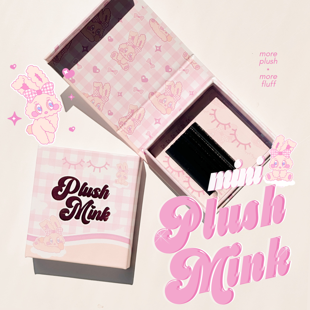 MINI TESTER TRAY- plush mink (PLUSH+FLUFF) 🐰