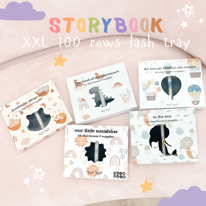 storybook XXL 100 rows lash tray