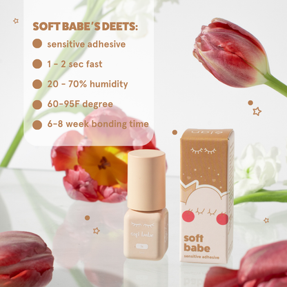 SOFT BABE sensitive adhesive