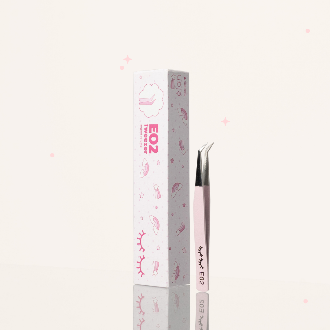 angled volume tweezers