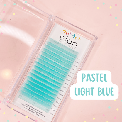 PASTEL COLORS 0.05 cashmere mink lashes