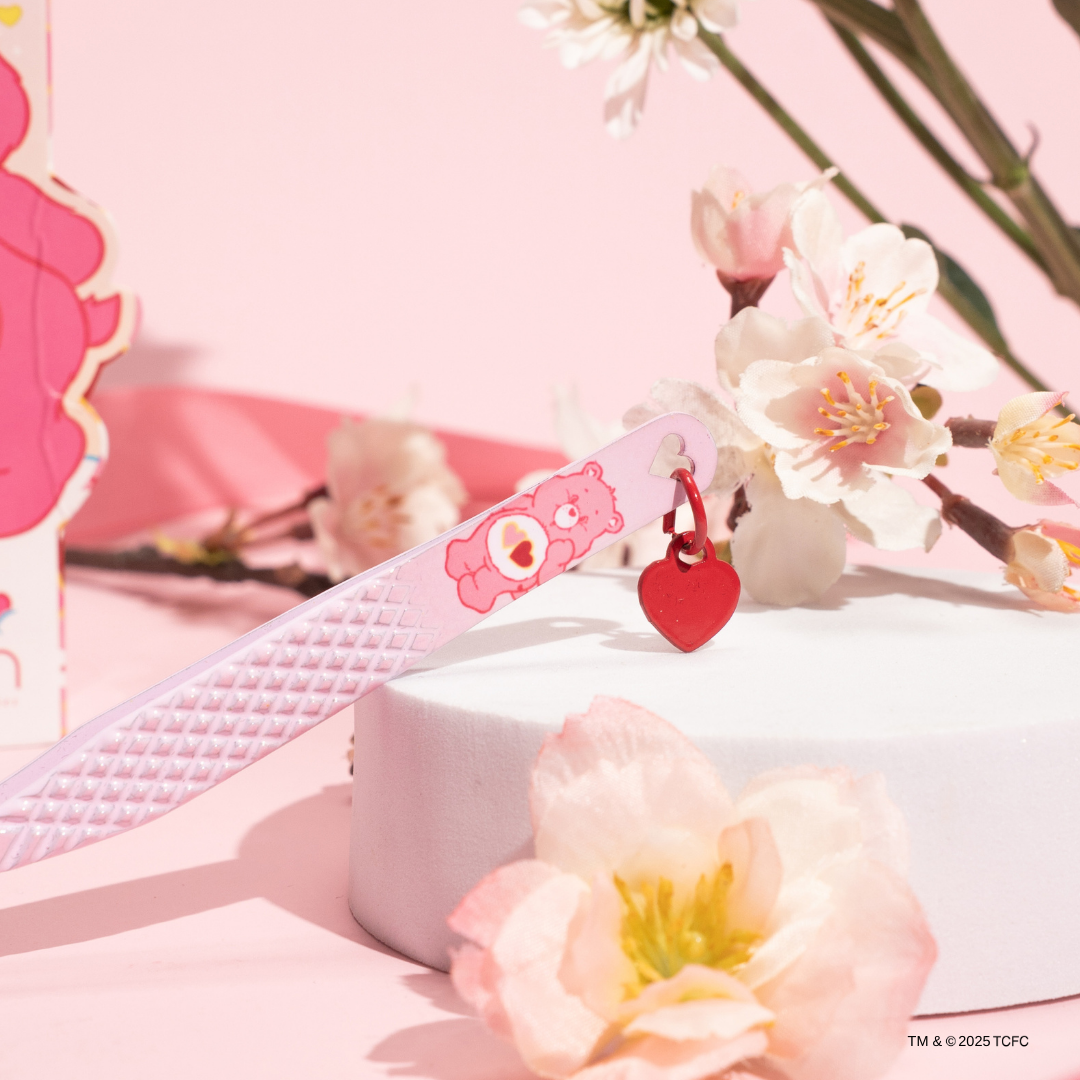 CARE BEARS rose quartz tweezer