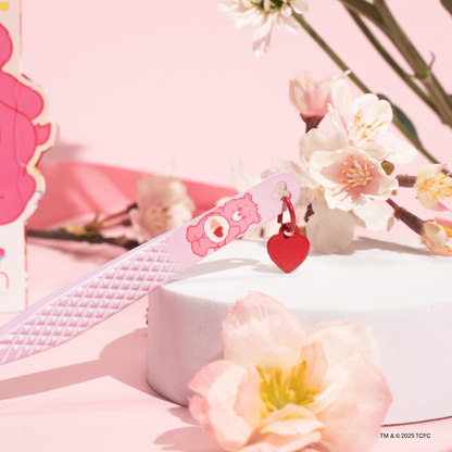 CARE BEARS rose quartz tweezer