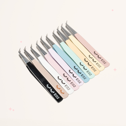 angled volume tweezers