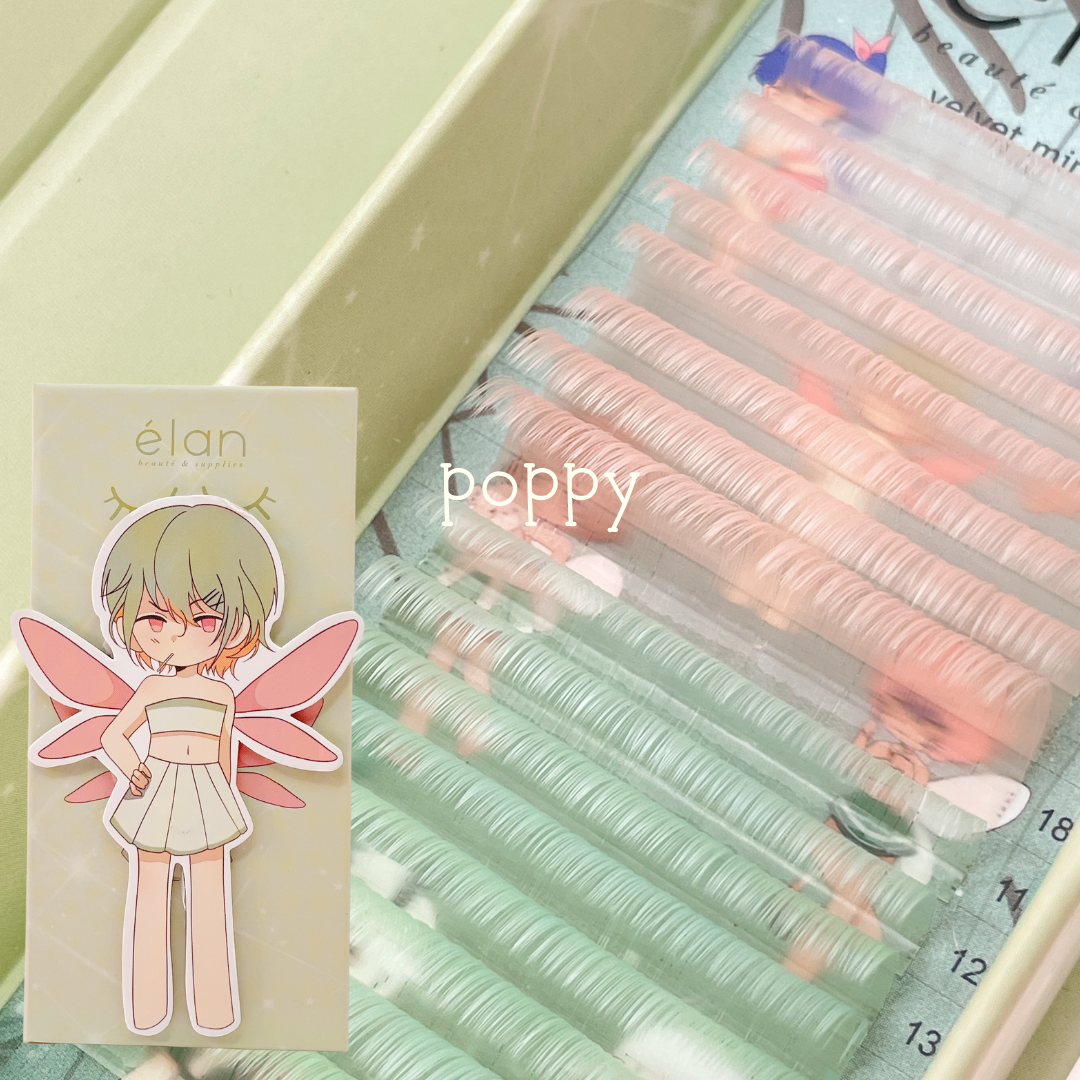 PIXIE collection velvet color lashes