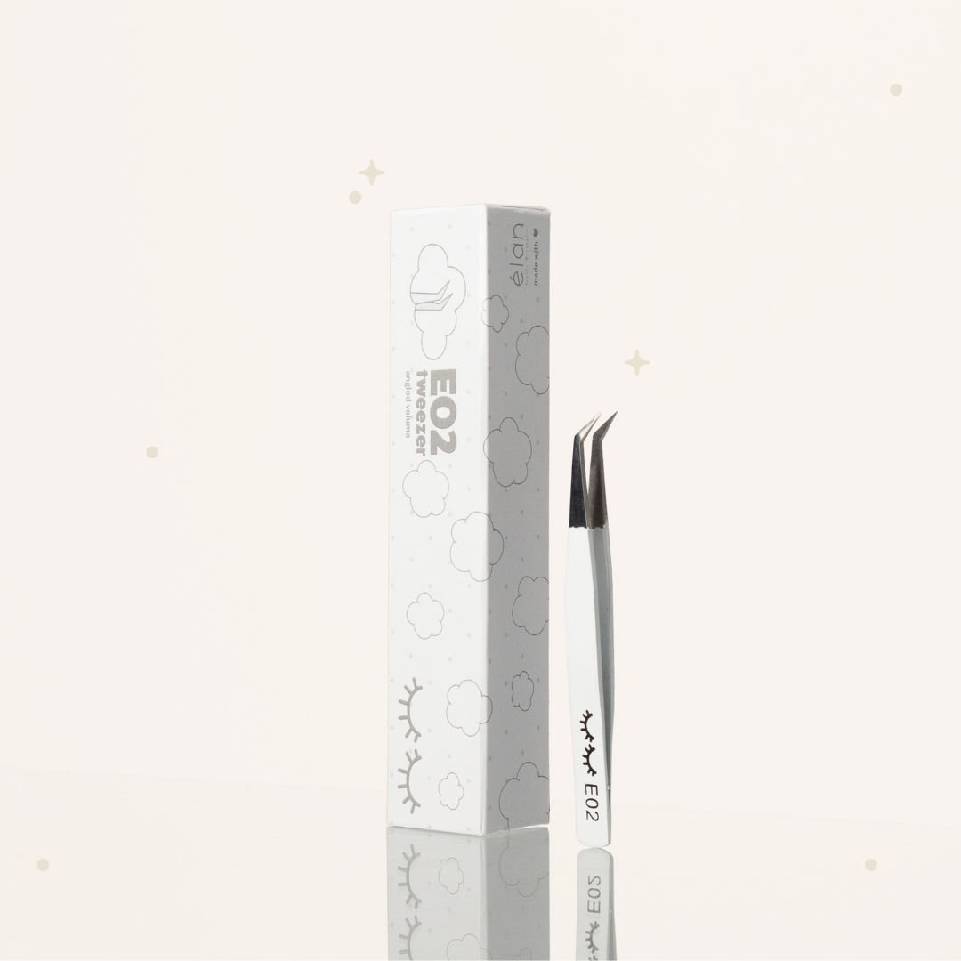 angled volume tweezers