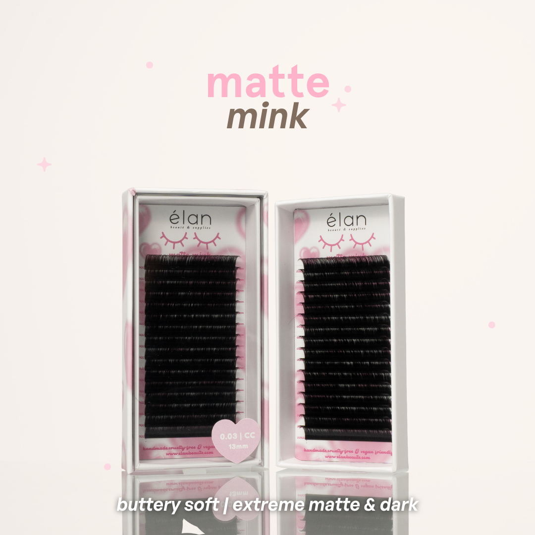0.05 MATTE MINK lash tray 💞
