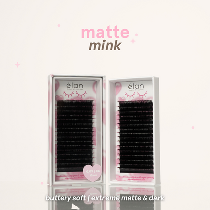 0.05 MATTE MINK lash tray 💞