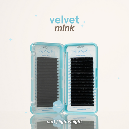 0.03 VELVET MINK lash trays ☁️
