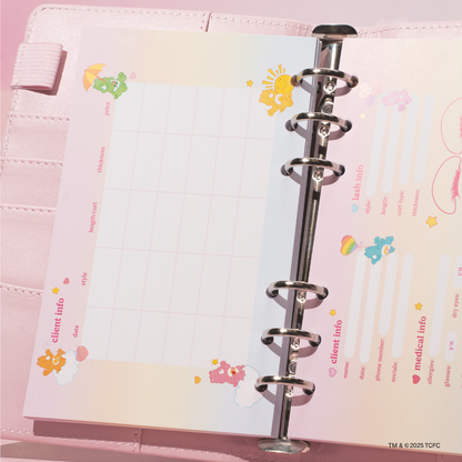 CARE BEARS client info diary