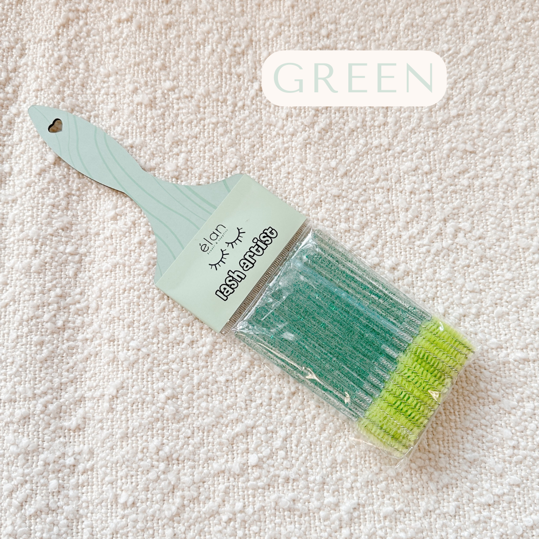 PAINT BRUSH sparkly mascara wand spoolie