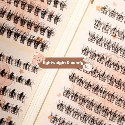 Rumi Lash Book - 3 cluster styles