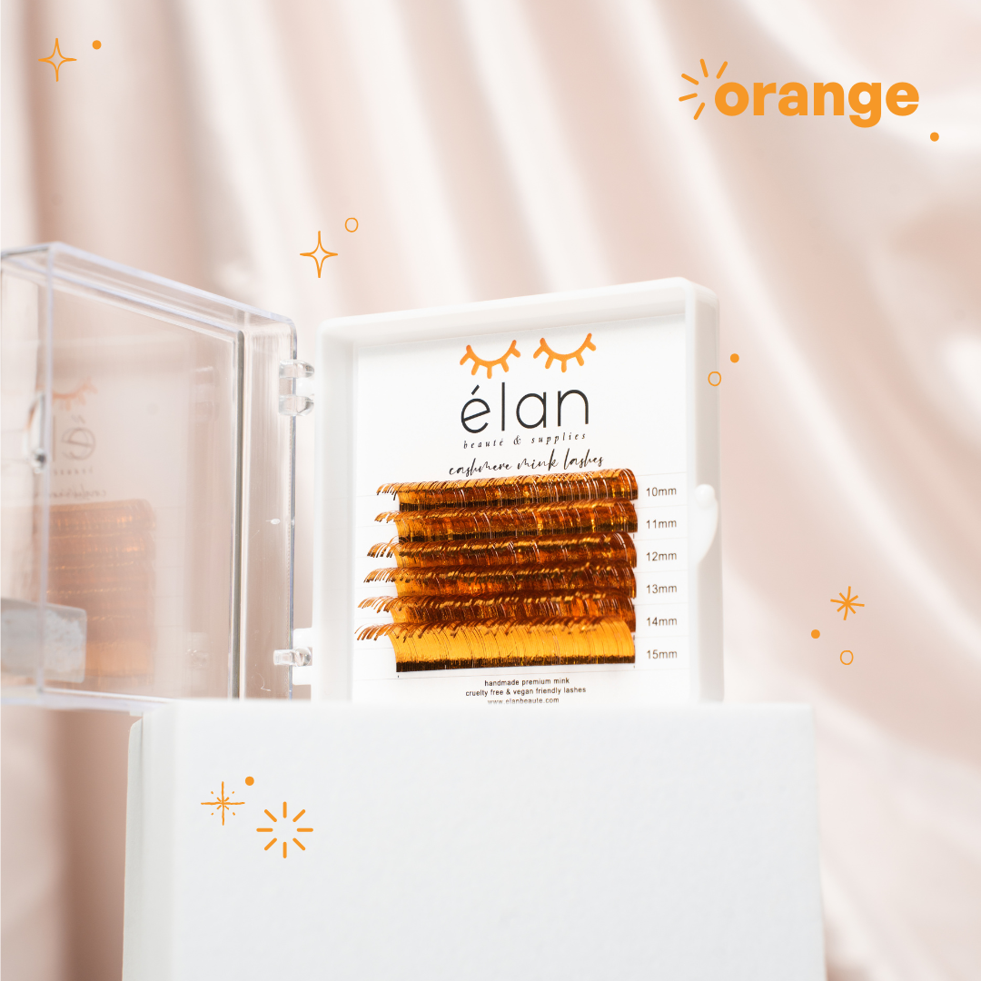 mini holo tinsel lashes