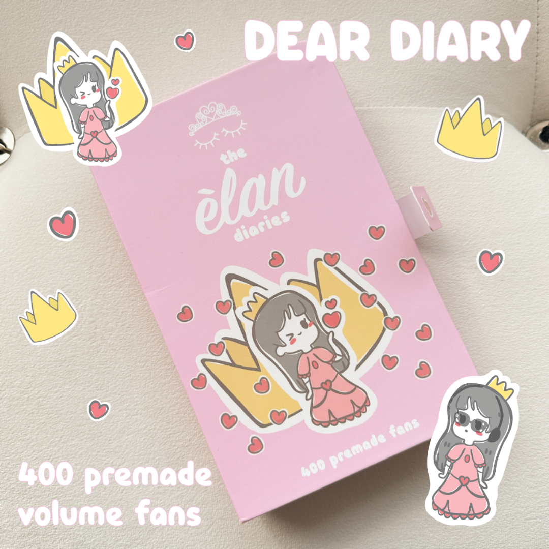 DEAR DIARY xl 400 premade volume fans