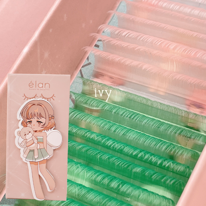 PIXIE collection velvet color lashes