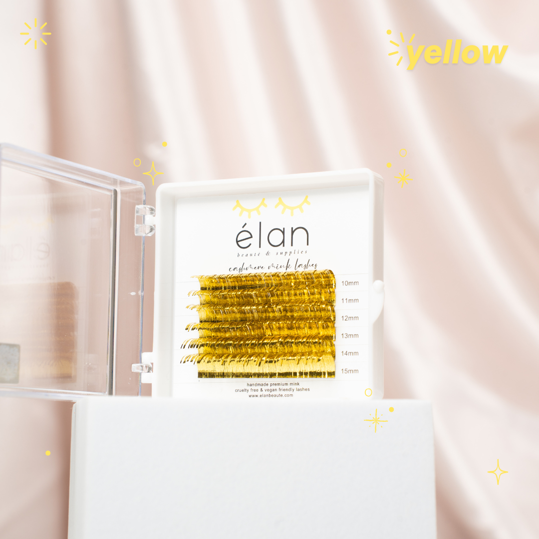 mini holo tinsel lashes