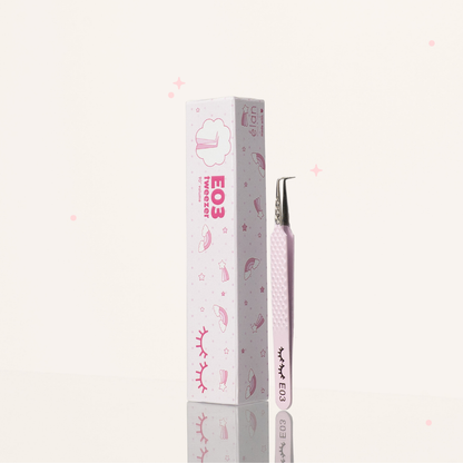 90 degree volume tweezers