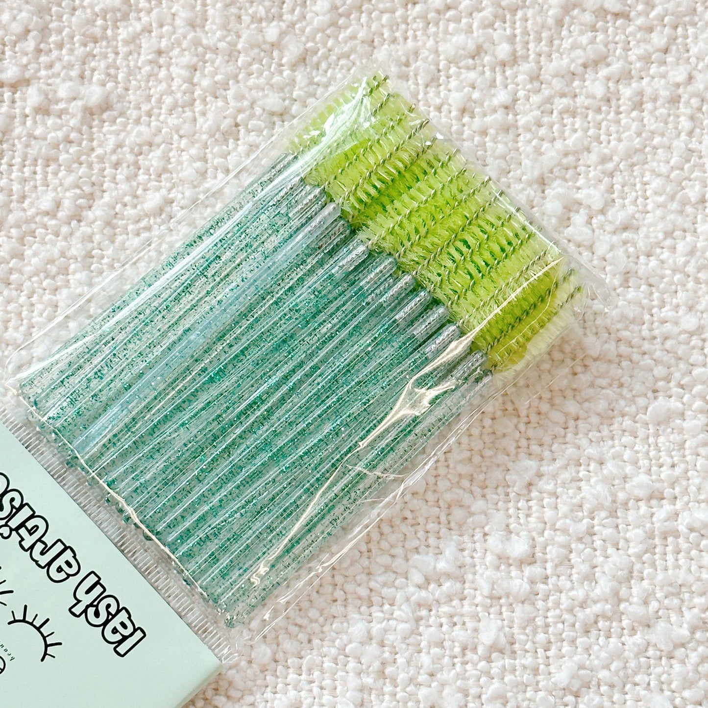 PAINT BRUSH sparkly mascara wand spoolie