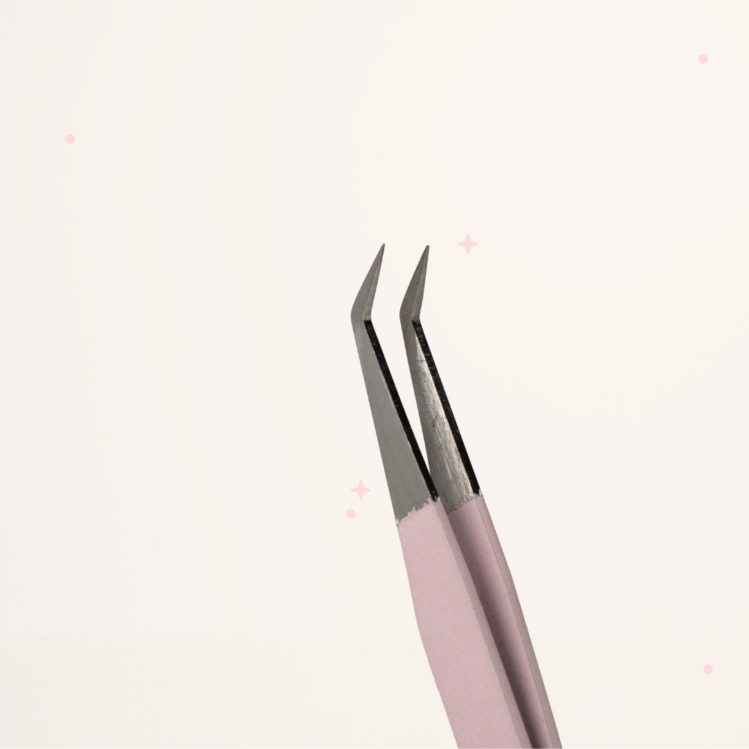 angled volume tweezers