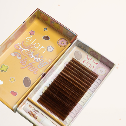 BROWN-LICIOUS matte mink brown lashes