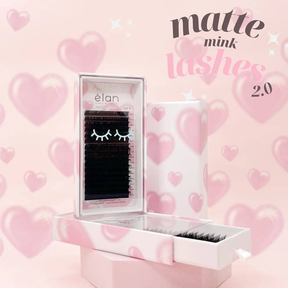 0.07 MATTE MINK lash tray 💞