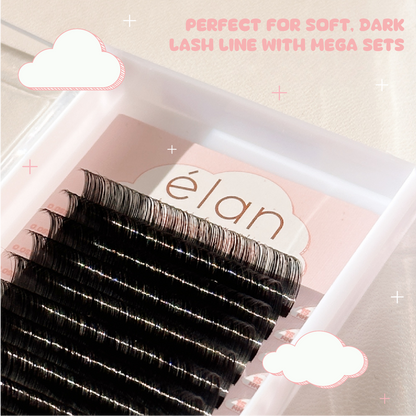 0.03 VELVET MINK lash trays ☁️